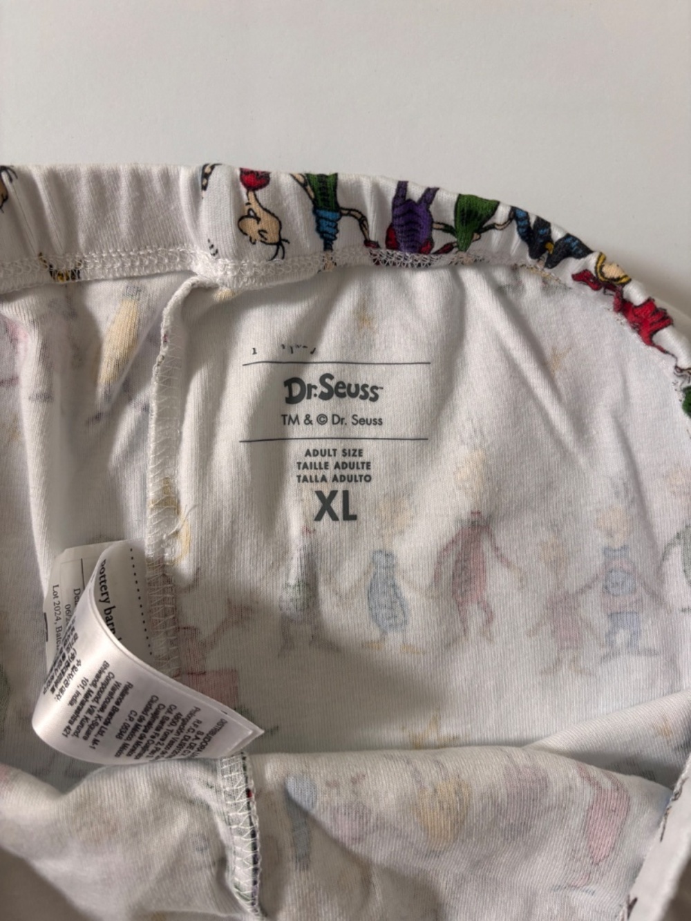Pottery Barn Kids Grinch Christmas Pajama Pants Adult XL - Picture 4 of 6